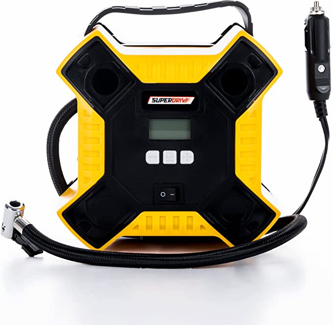 ING01 كمبروسر لكاوتش العربية مزود بإضاءة ليد - 12 فولت