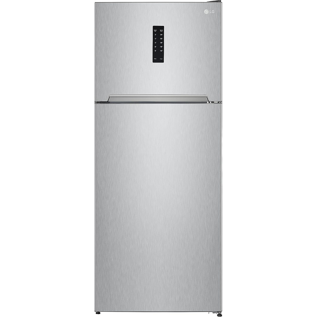 ثلاجة نوفروست ال جي - 401 لتر - شاشة ديجيتال - فضي - GTF402SSAN