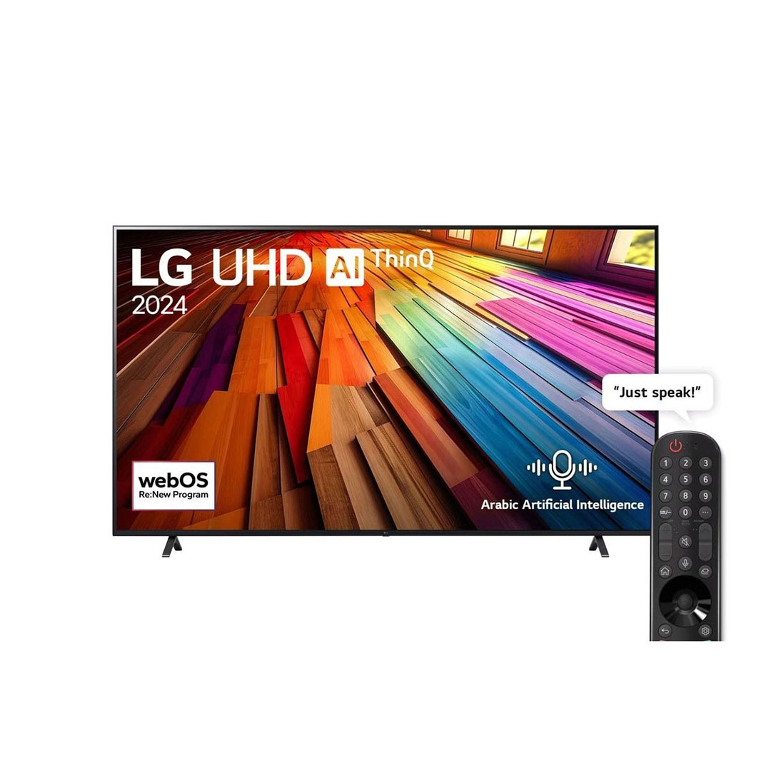 تلفزيون إل جي سمارت - 86 بوصة LED 4K UHD - ريسيفر داخلي - 86UT80006LA