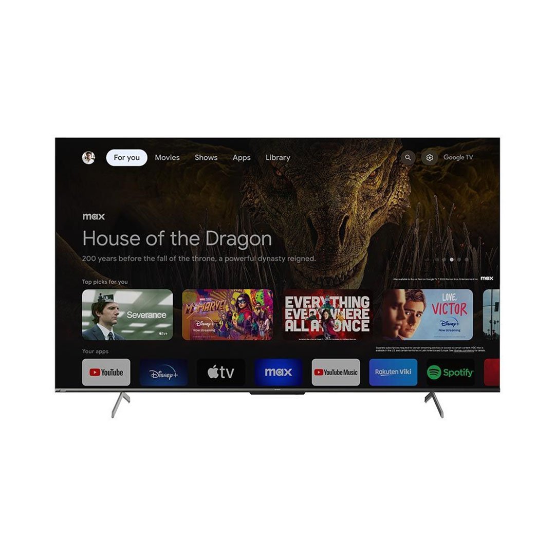 تليفزيون شارب سمارت - 75 بوصة 4K - ريسيفر داخلي - 4T-C75FN6EX