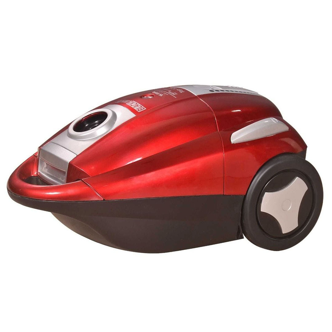 مكنسة كهربائية بحاوية بلاك اند وايت - 2100 وات - أحمر - TOP-141