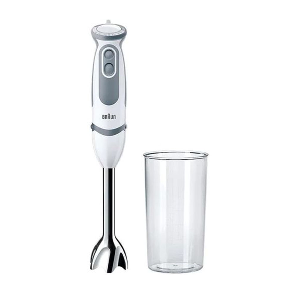 MQ-5200 هاند بلندر براون - 1000 وات - أبيض/رمادي