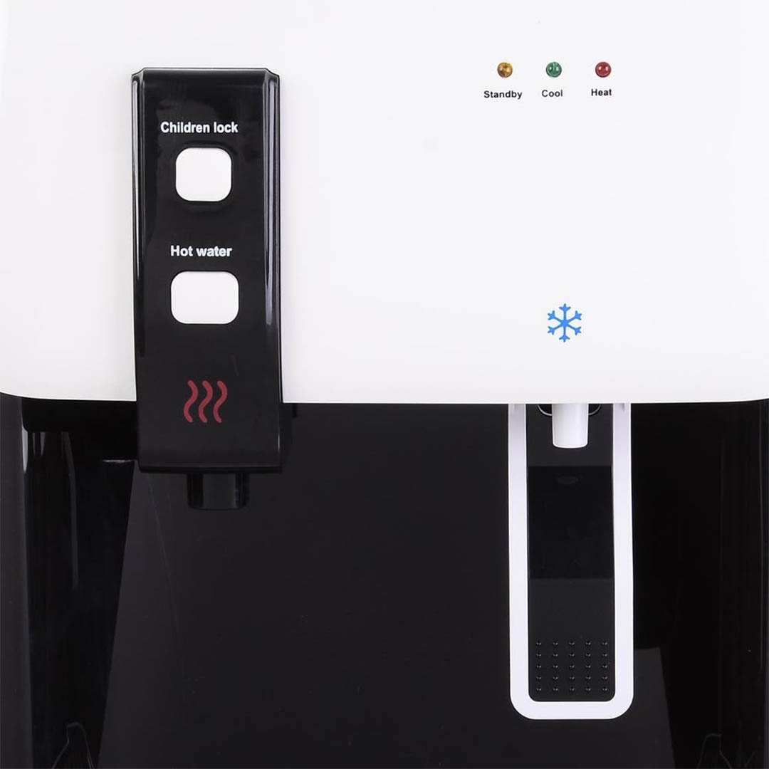 NGWD-2225S مبرد مياة - 2 حنفية - أسود