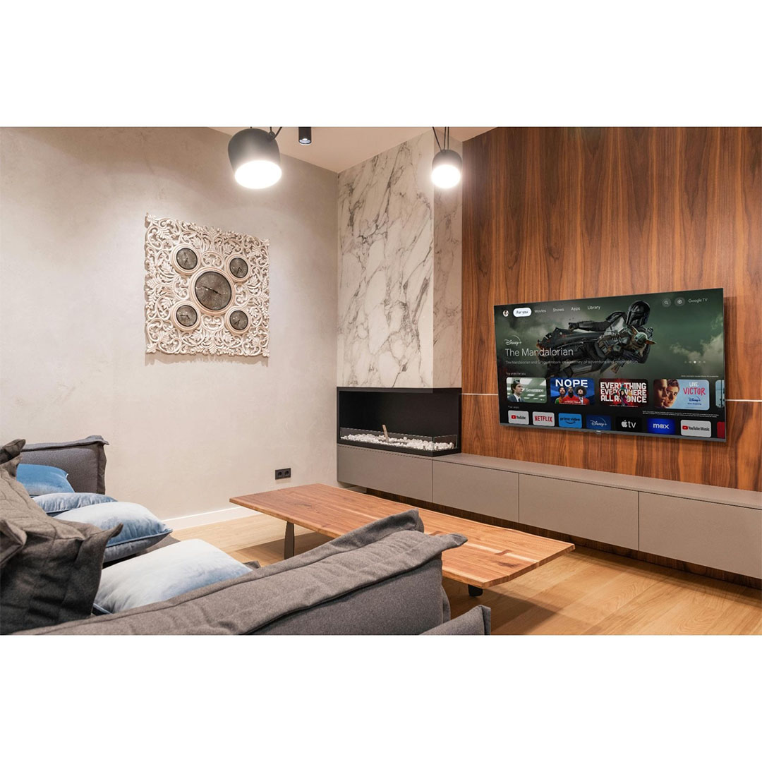 تلفزيون هاير سمارت 55 بوصة - 4K UHD LED - ريسيفر داخلي - H55K80EU