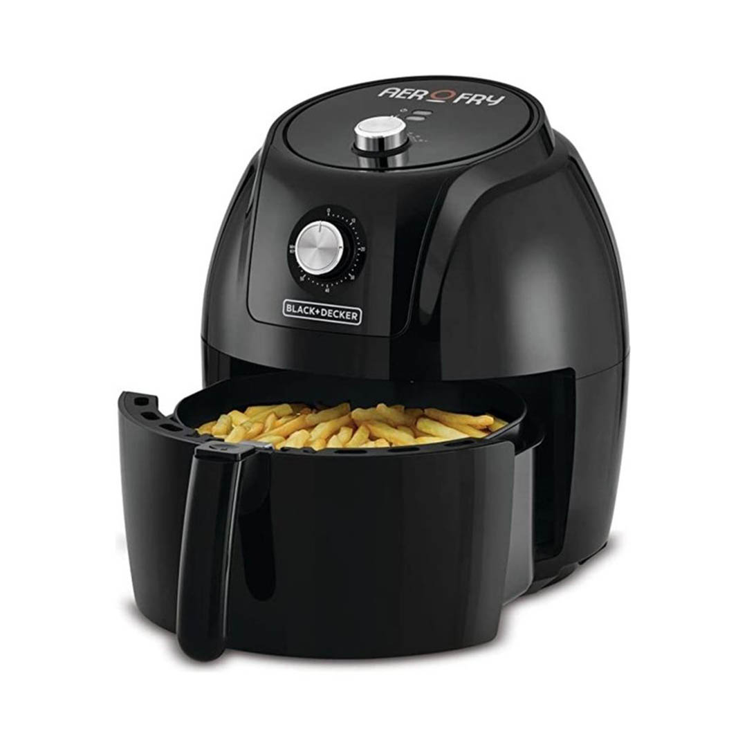 بلاك أند ديكر قلاية هوائية كهربائية - 5.6 لتر- أسود - AF575-B5