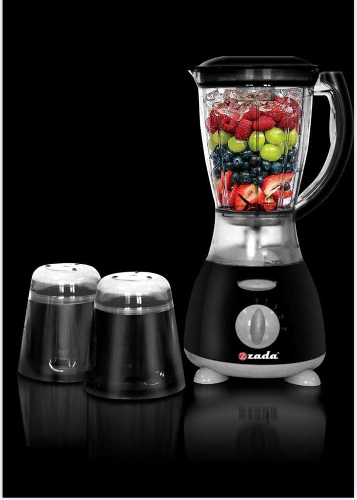 ZBL-320 خلاط كهربائي - 1.5 لتر - أسود