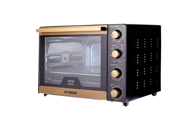 فرن فريش كهربائي - 65 لتر - أسود - FR-6503RCL