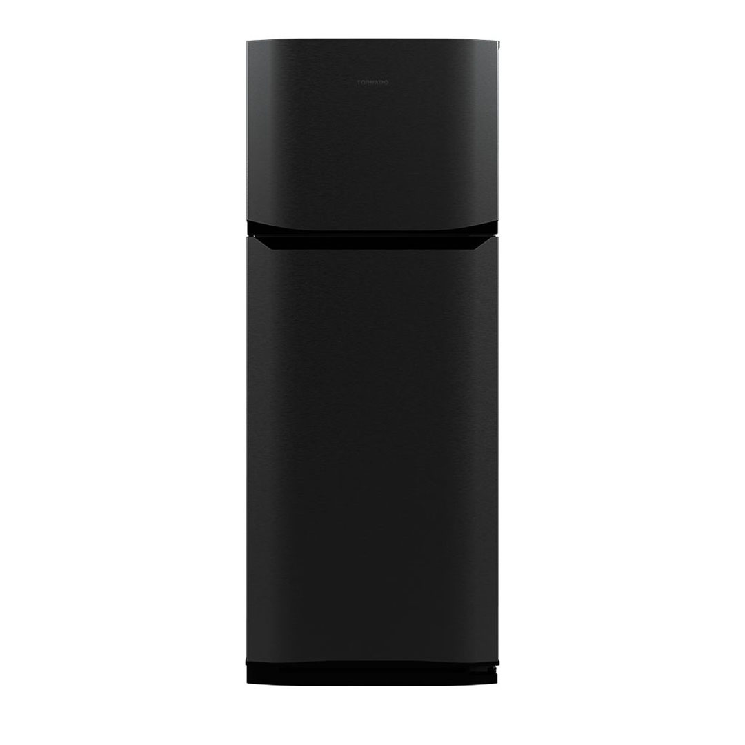 ثلاجة تورنيدو إنفرتر نوفروست - 395 لتر - أسود - RF-51FTV-BK