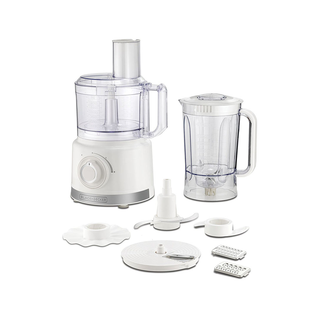 بلاك أند ديكر محضر طعام كهربائي - 750 وات - أبيض - FX760-B5