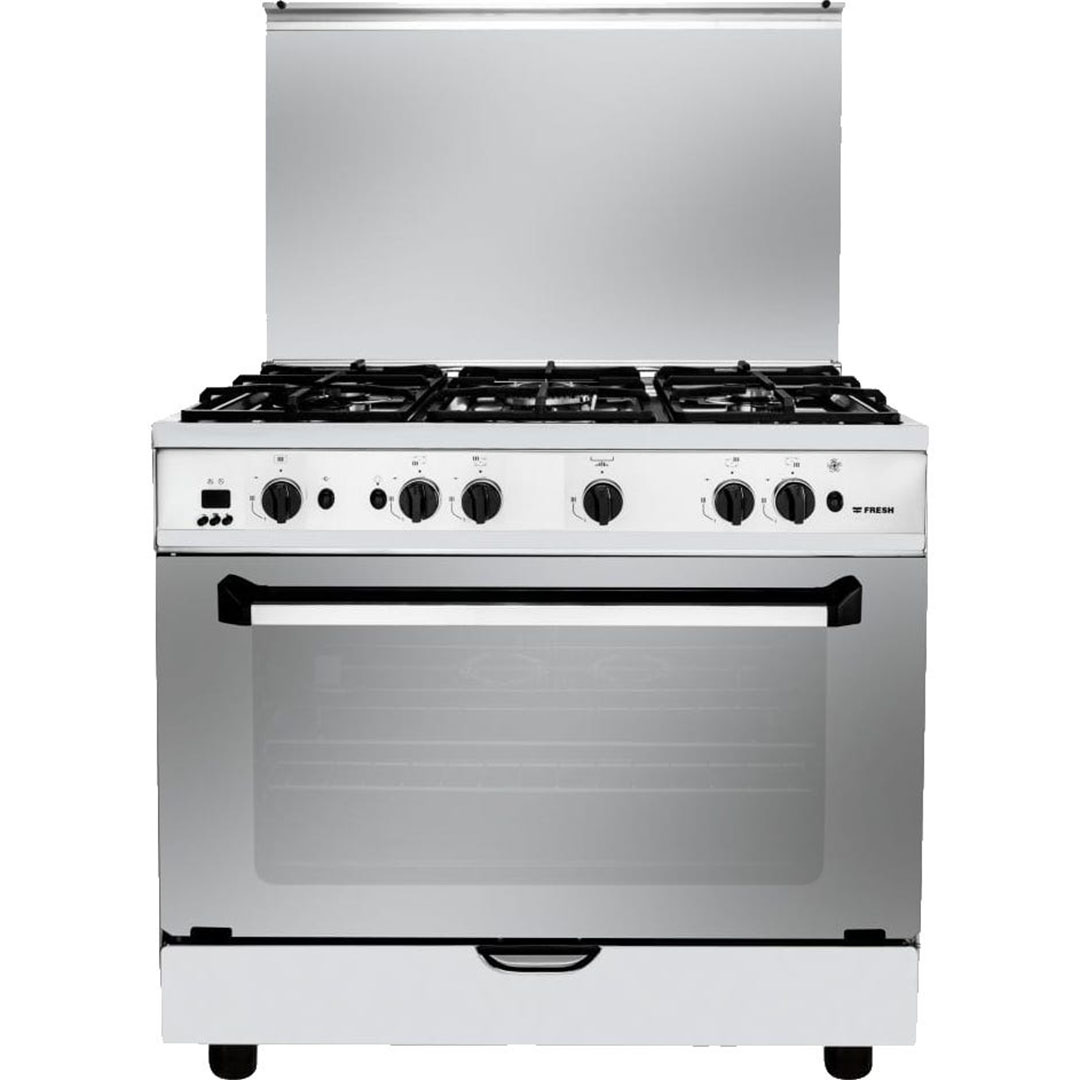 بوتجاز غاز فريش بلازا كاست لايت - 5 شعلة - فضي - 500000885