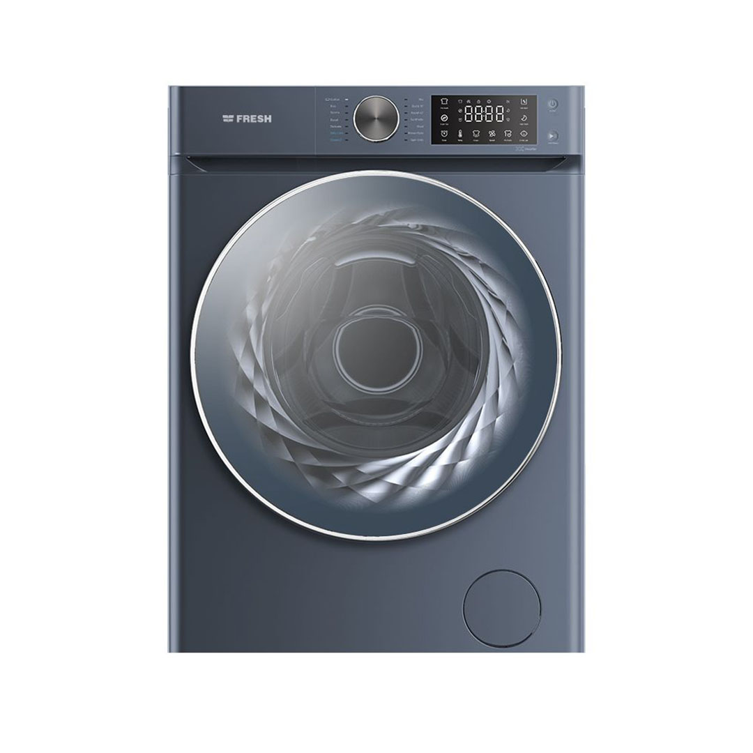 Fresh غسالة أوتوماتيك - تحميل أمامي - 8 كيلو - أزرق - 500016430