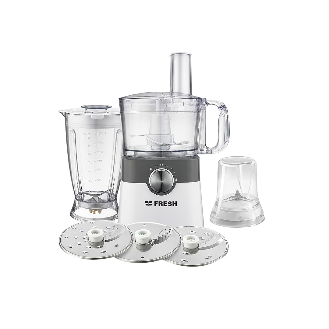 FP402 محضر طعام كهربائي فريش - 1000 وات - أبيض