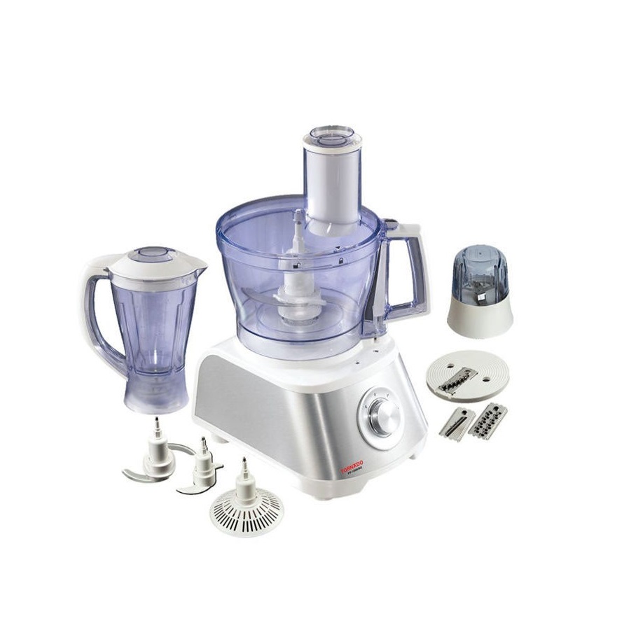 FP-1000SG محضر طعام كهربائي تورنيدو - 1000 وات - فضي