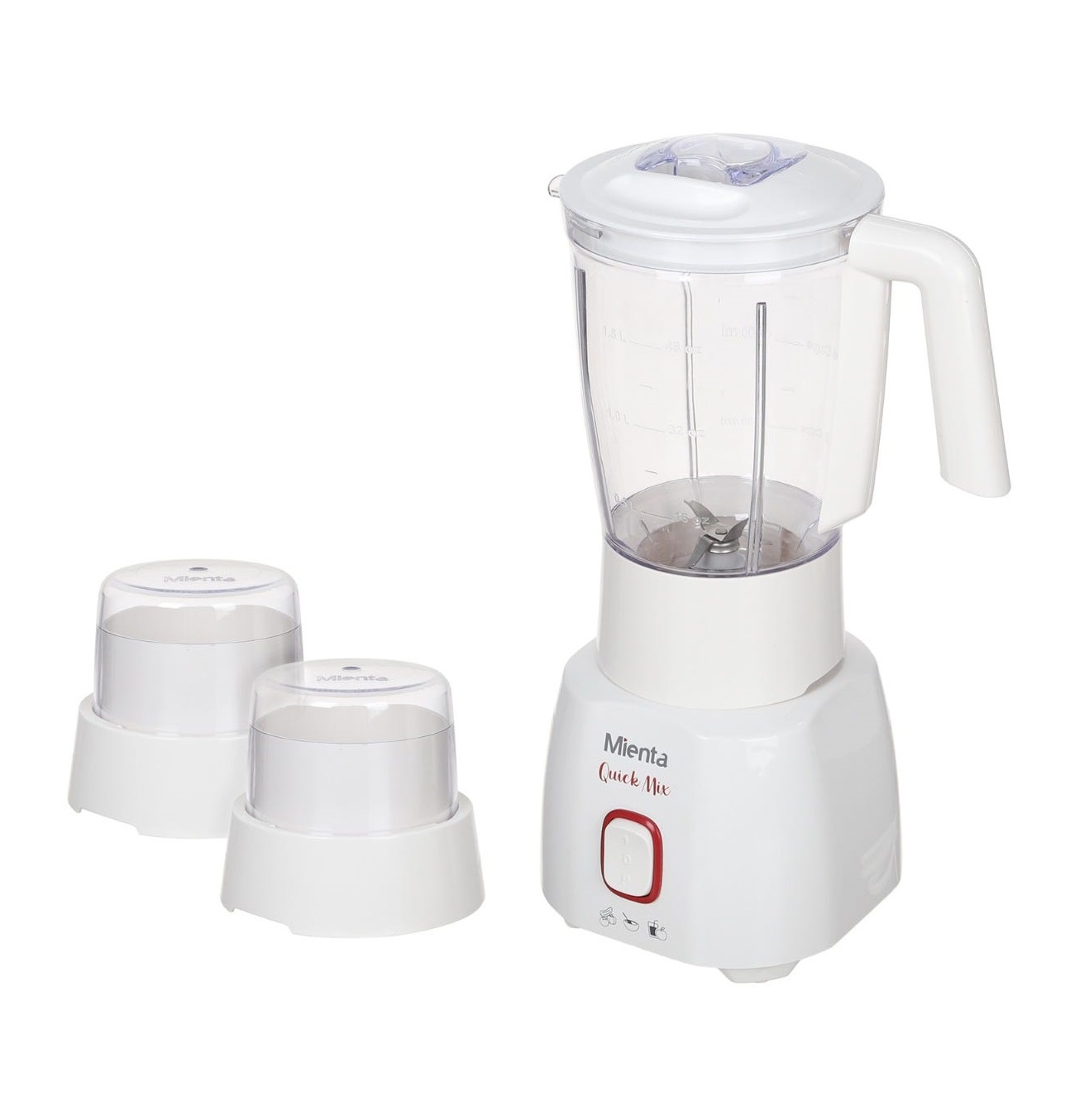 مينتا خلاط كهربائي - 400 وات - أبيض - BL1261A 