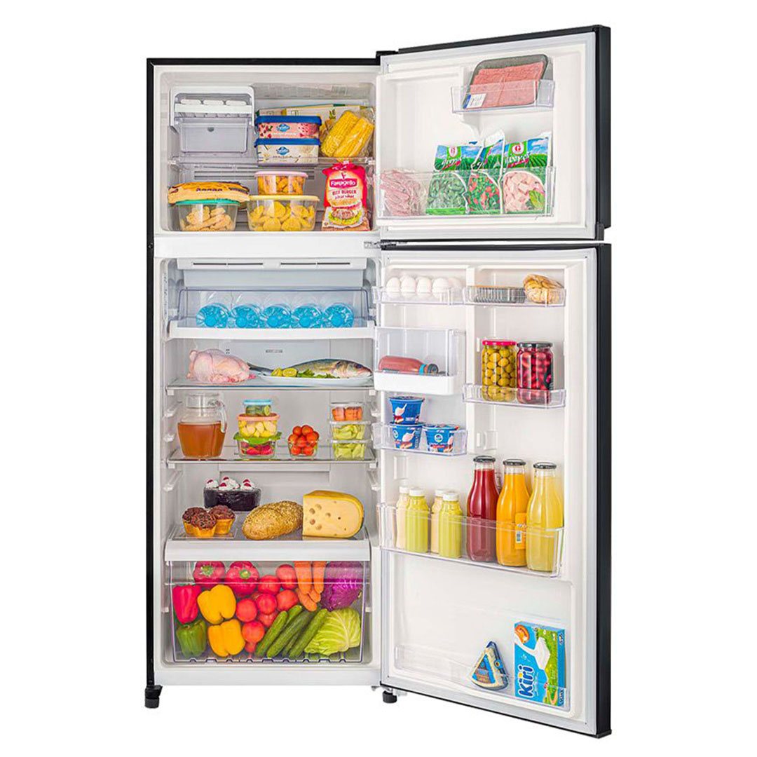 ثلاجة تورنيدو إنفرتر نوفروست - 395 لتر - أسود - RF-51FTV-BK