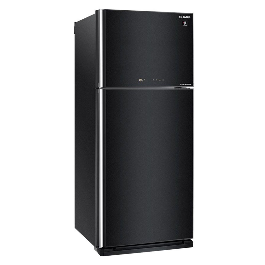 ثلاجة شارب أنفرتر نوفروست - 450 لتر - أسود - SJ-GV58G-BK