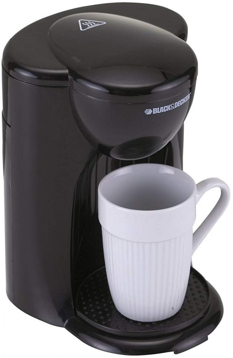 بلاك أند ديكر ماكينة قهوة - أسود - DCM25