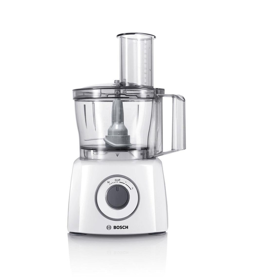 MCM3200W محضر طعام بوش - 800 وات - أبيض/فضي