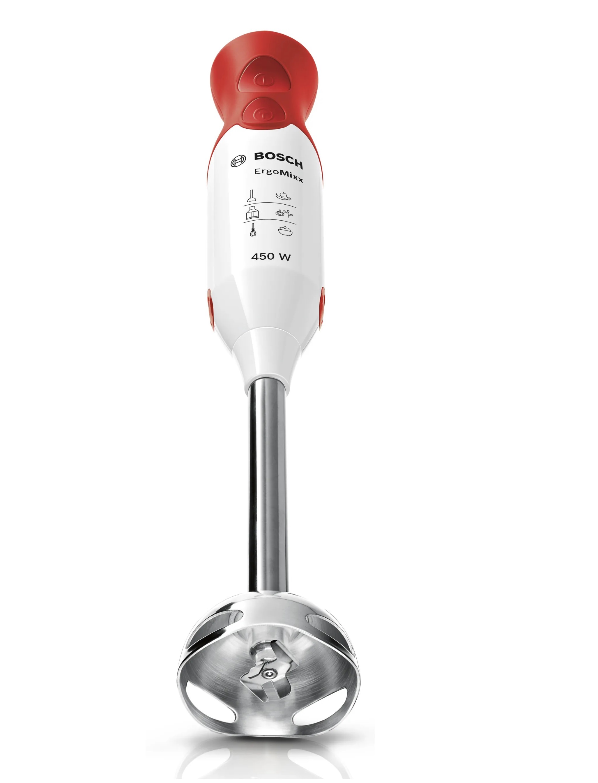 MSM64110 هاند بلندر - 450 وات - أبيض/أحمر