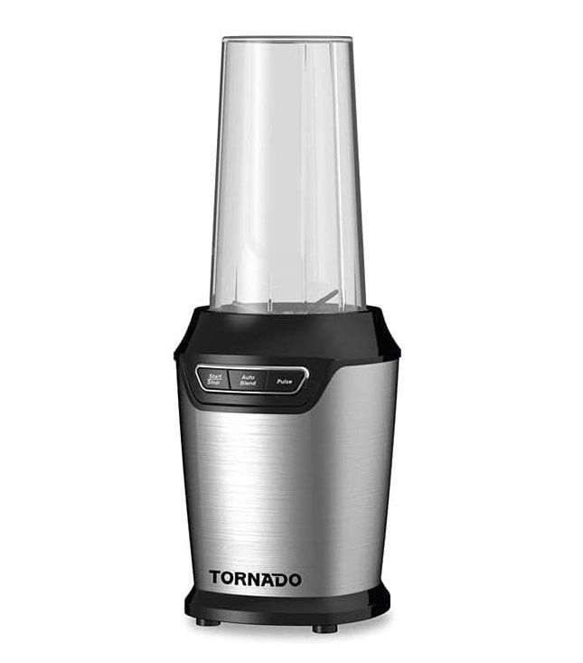 TBL-1000W Tornado خلاط كهربائي - 1000 وات - أسود/فضي