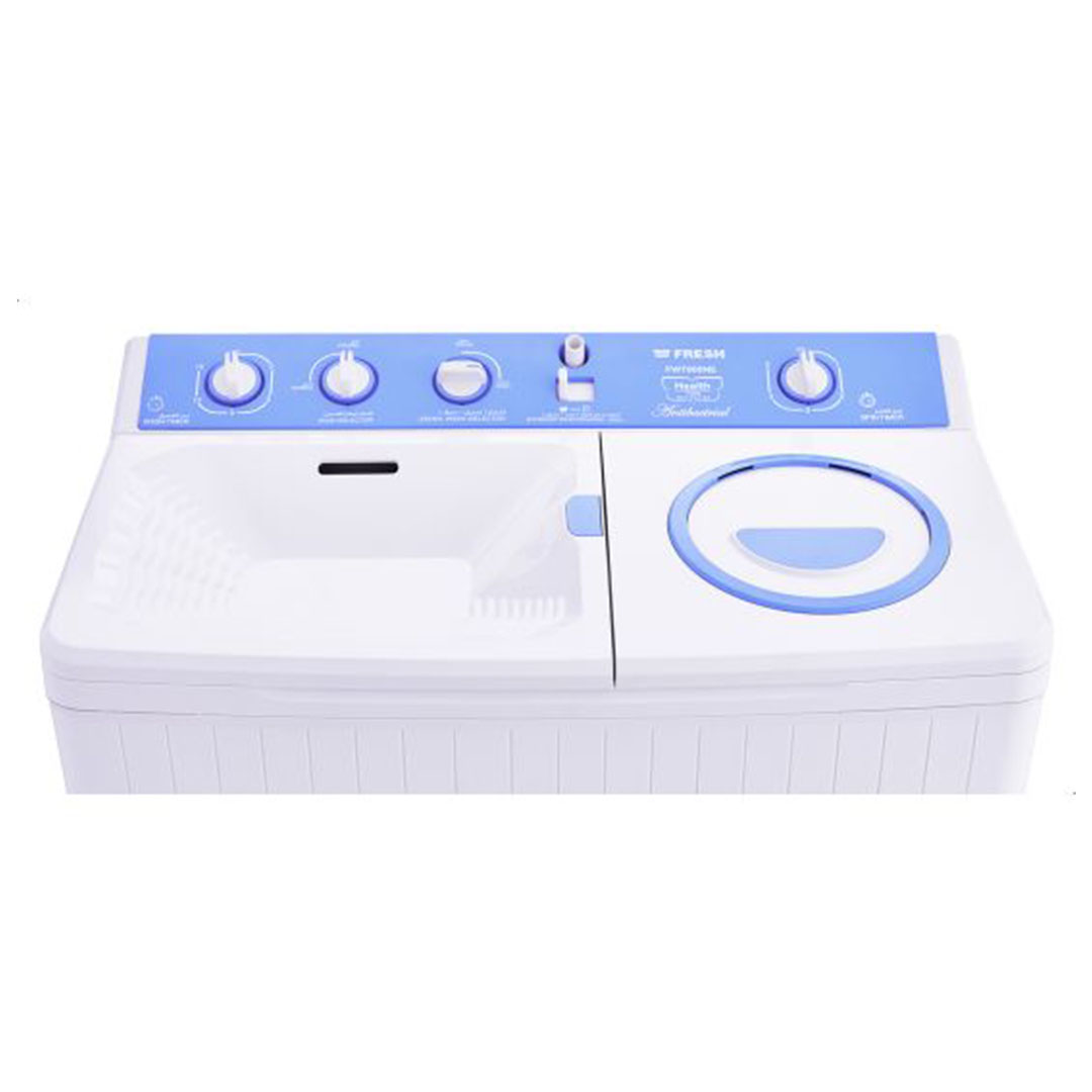 Fresh غسالة نص أوتوماتيك - تحميل علوي - 8 كيلو - أبيض - FWT800NE