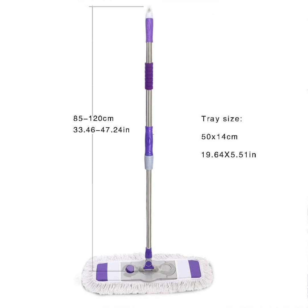 مساحة الأرضيات العملاقة - أبيض/موف