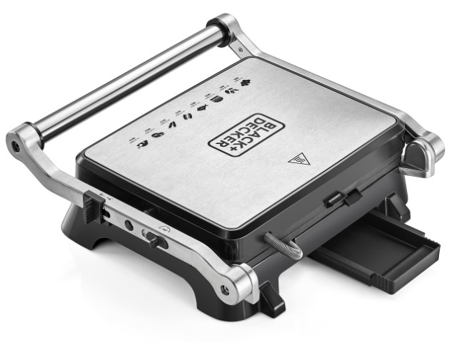 بلاك أند ديكر ماكينة صنع الساندوتشات - 1400 وات - أسود - CG 1400-B5