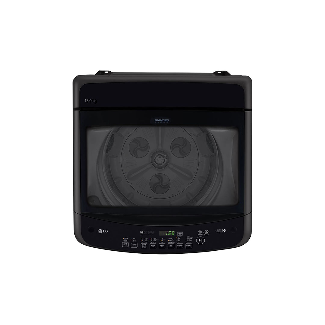 LG غسالة فوق أتوماتيك - تحميل علوي - 13 كيلو - رمادي - T1388NEHGB