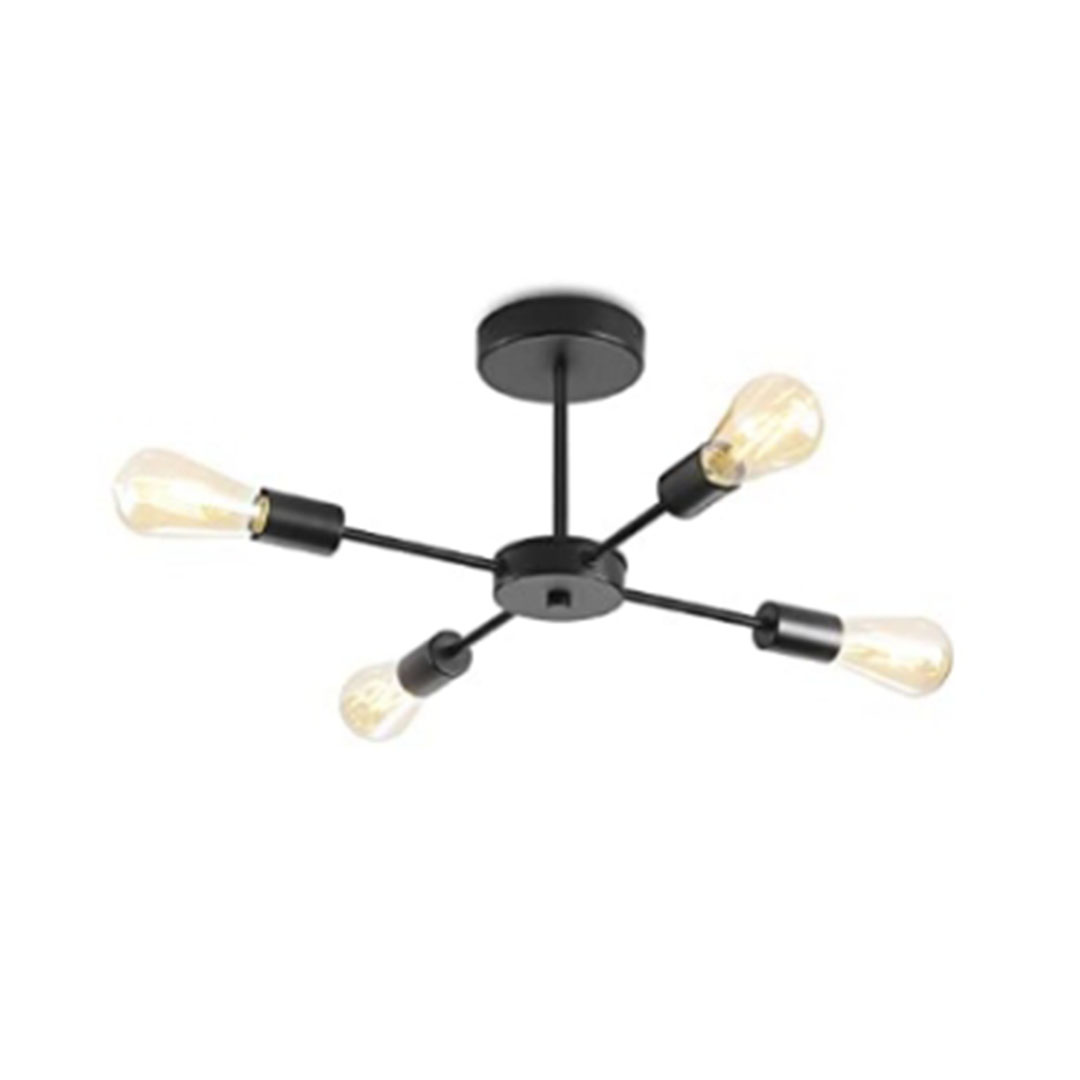 نجفة بيانو رباعية - أسود