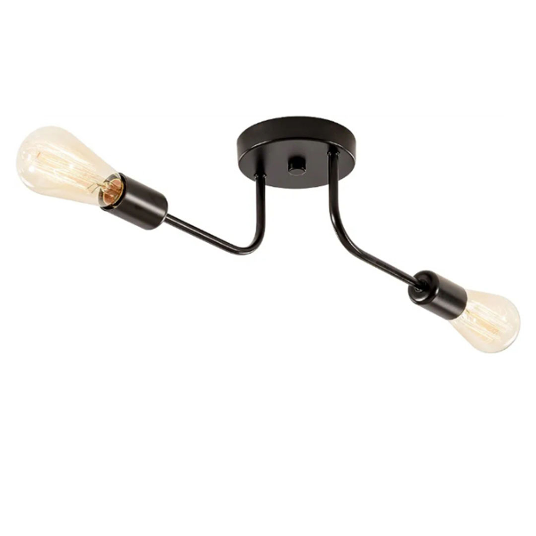 نجفة تان مزدوجة - أسود