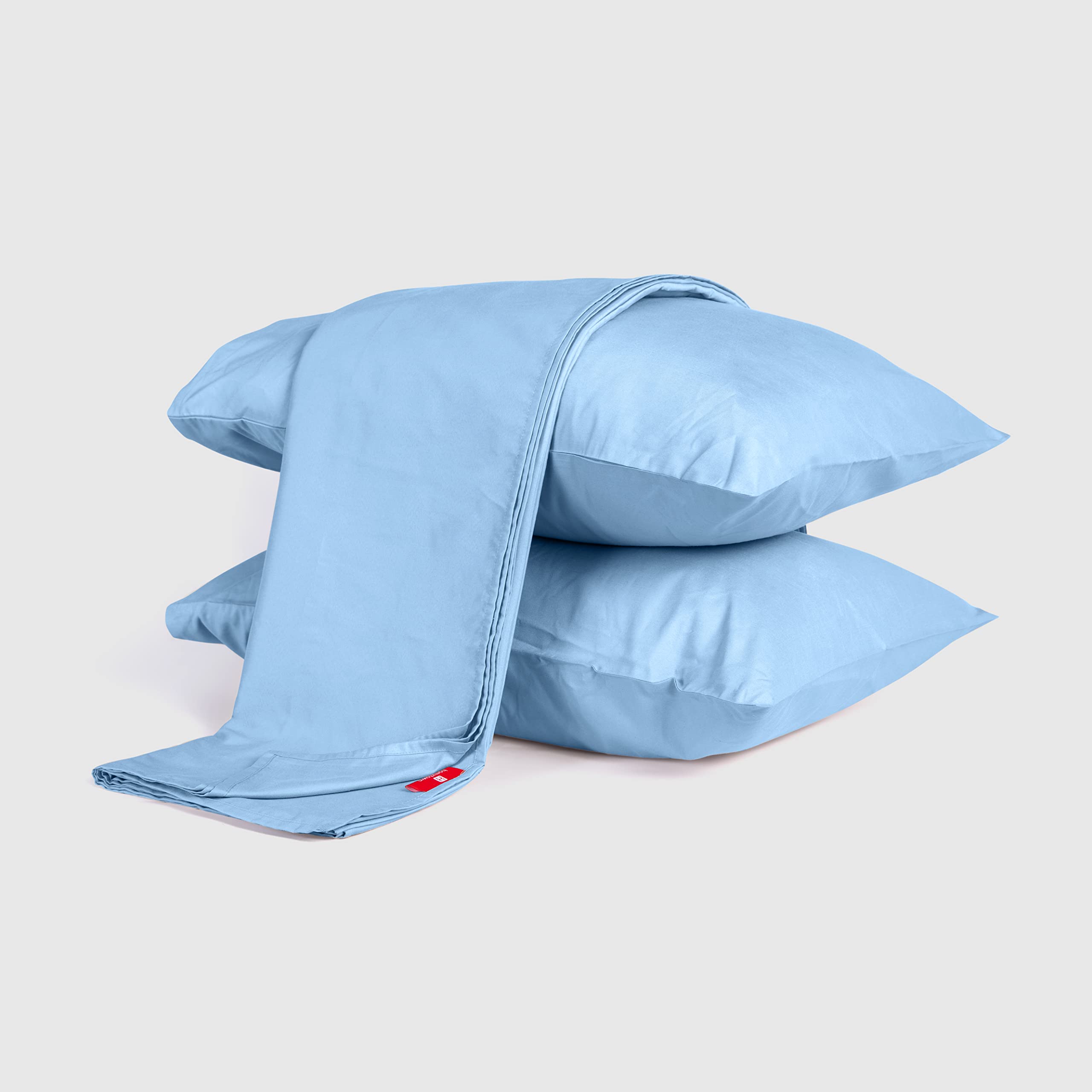 طقم ملاية سرير قطن - 240*260 سم - لبني