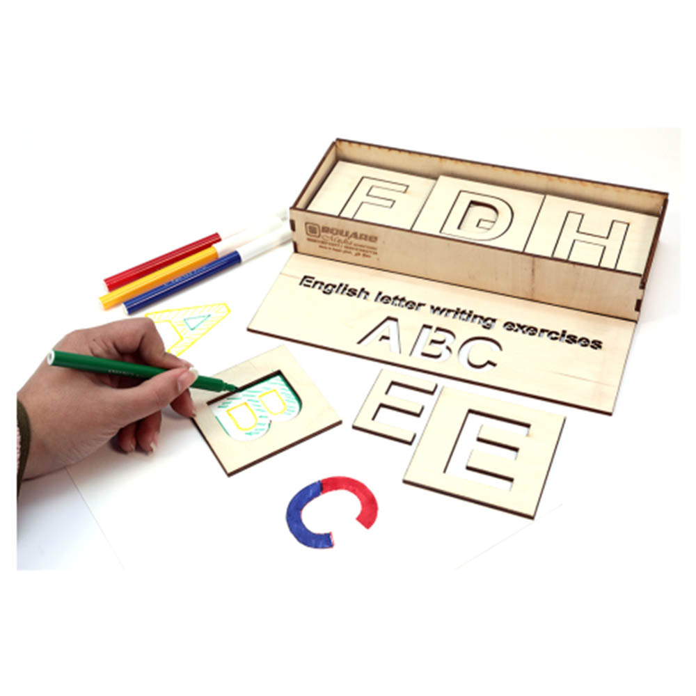 لعبة أطفال تعليمية - الحروف الأنجليزية - 26 قطعة