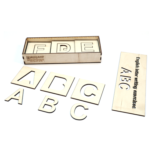 لعبة أطفال تعليمية - الحروف الأنجليزية - 26 قطعة