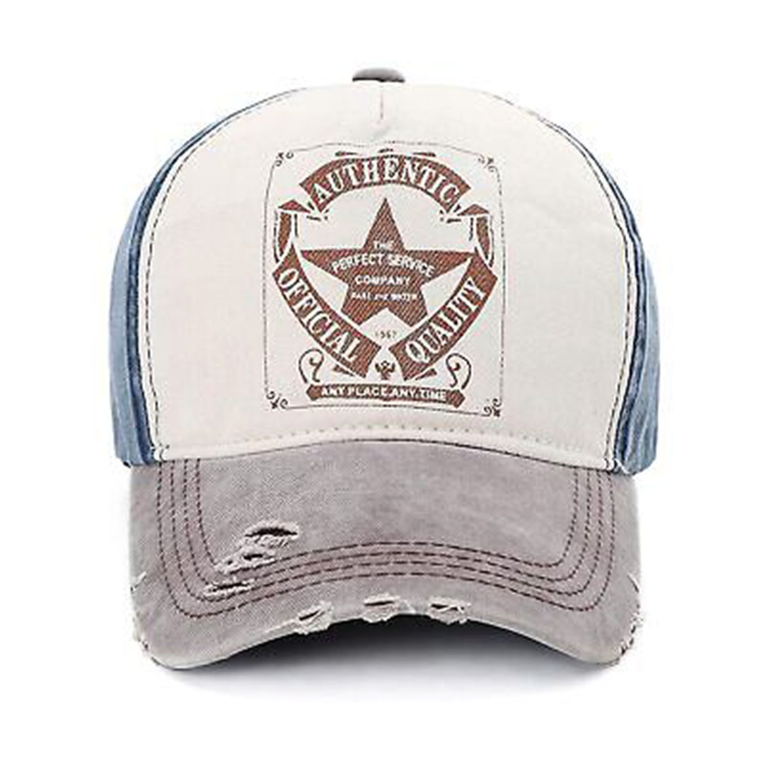 كاب بيسبول رياضي مطبوع للجنسين - متعدد الالوان