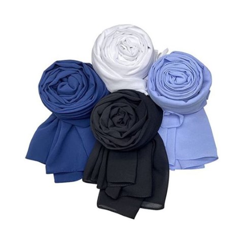 ايشارب شيفون كبيرة - 4 قطع