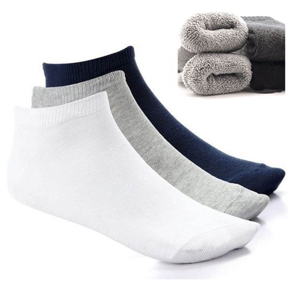 شرابات رجالي رياضية قصيرة - 3 قطع