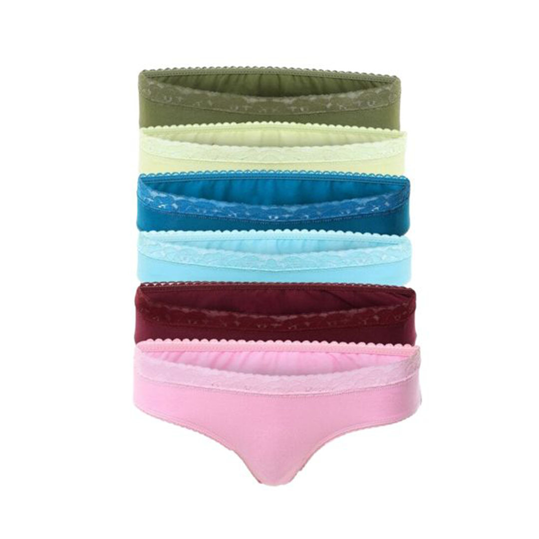 بانتي دانتيل بريف حريمي - 6 قطع