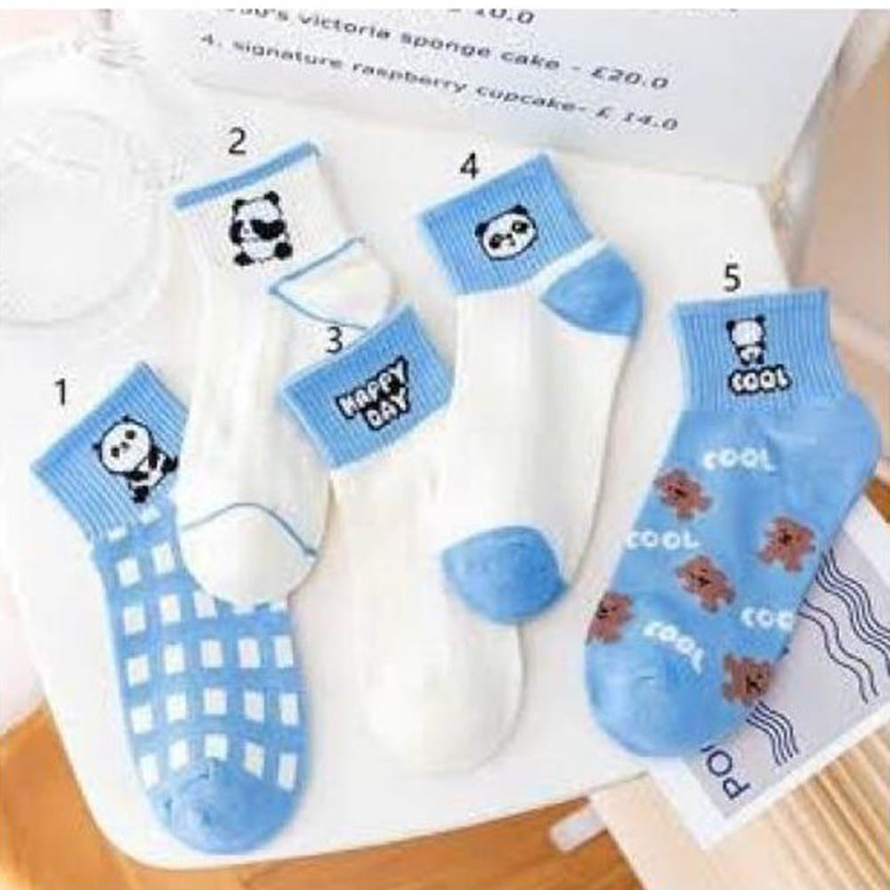 شرابات حريمي قصيرة - 6 قطع