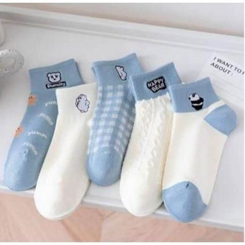 شرابات حريمي قصيرة - 6 قطع