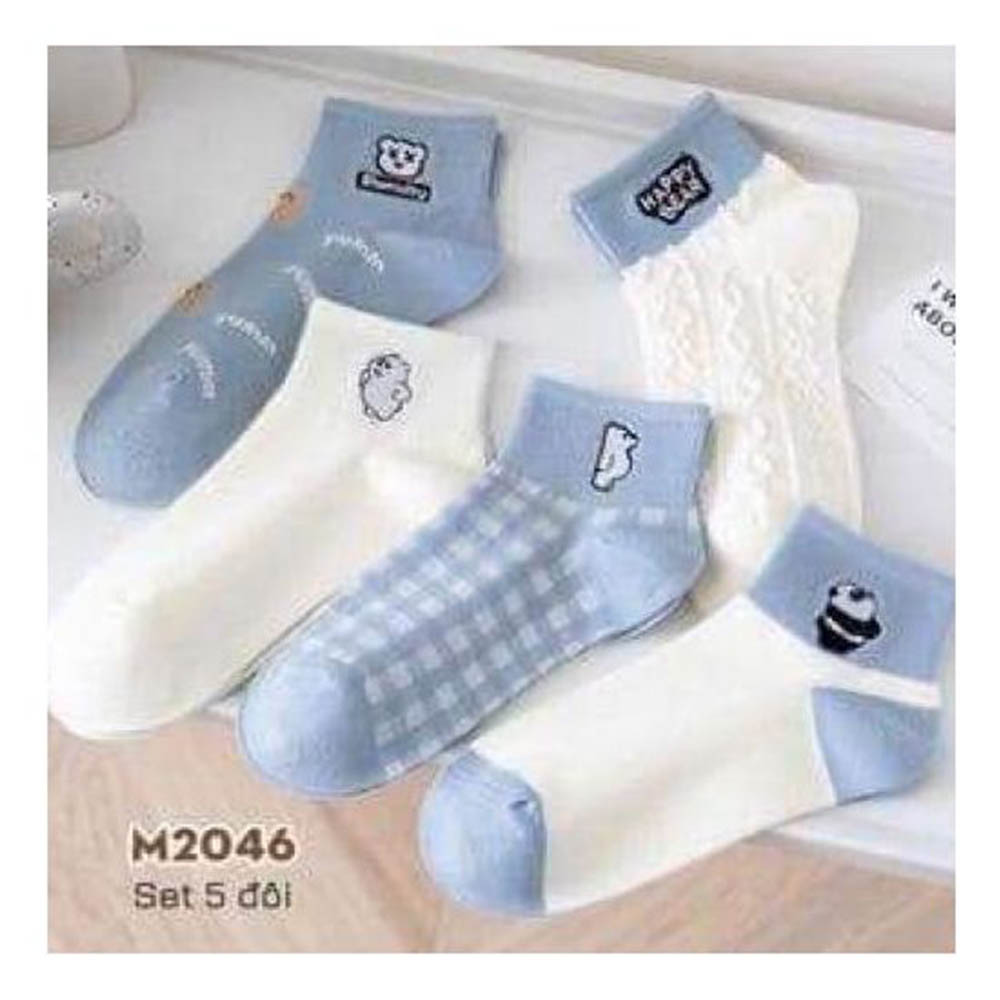 شرابات حريمي قصيرة - 6 قطع