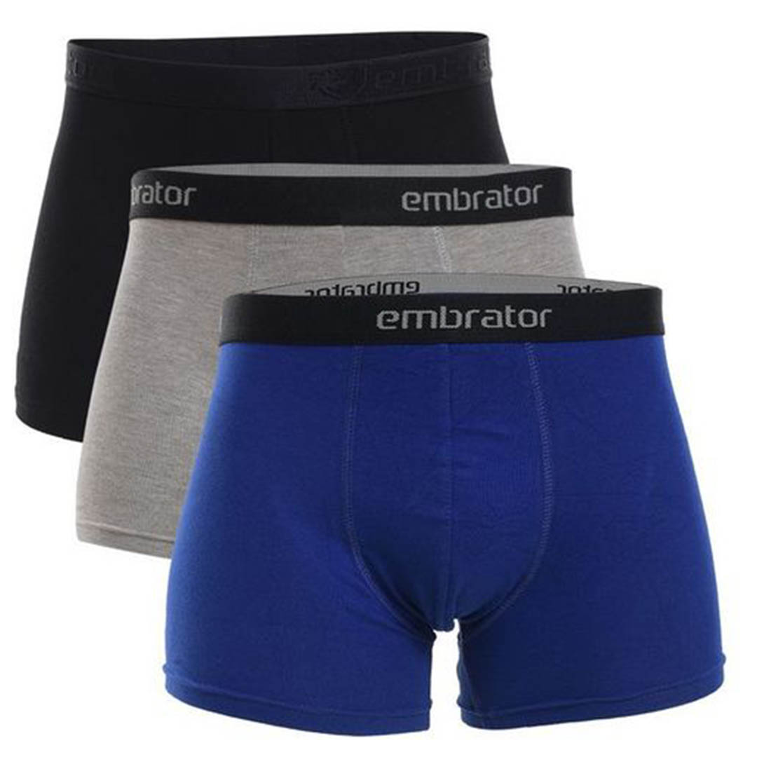 بوكسر قطن رجالي - 3 قطع