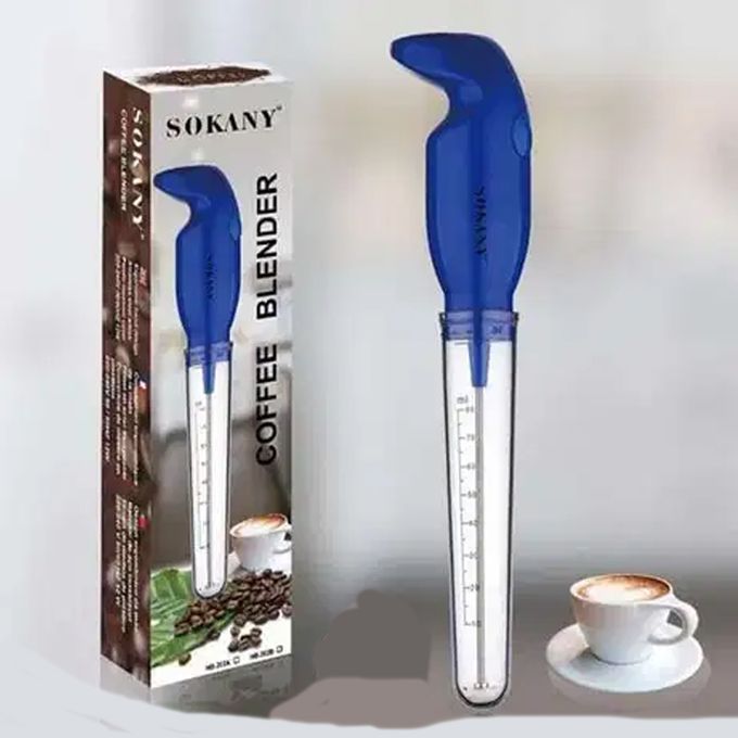 HB-202A مضرب نسكافيه كهربائي سوكاني - ازرق