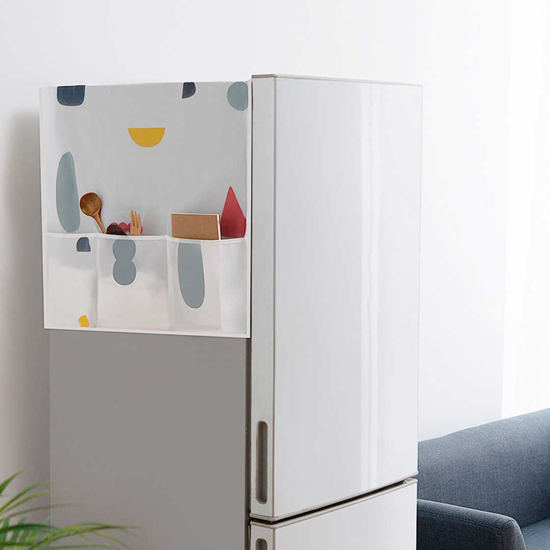 مفرش ثلاجة بجيوب مقسمة