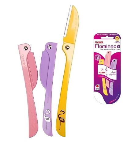 شفرات حلاقة لشعر الوجه حريمي - 3 قطع