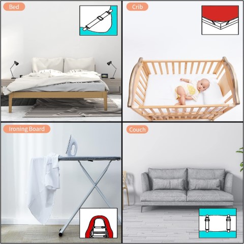 ماسك ملاية بمشبك معدني