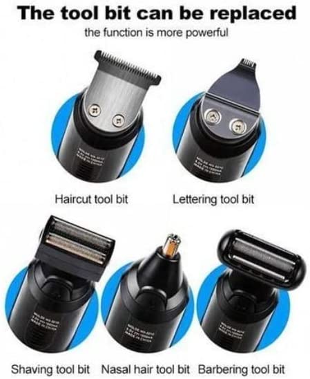 KM-690 5 فى1 ماكينة حلاقة كهربائية للرجال