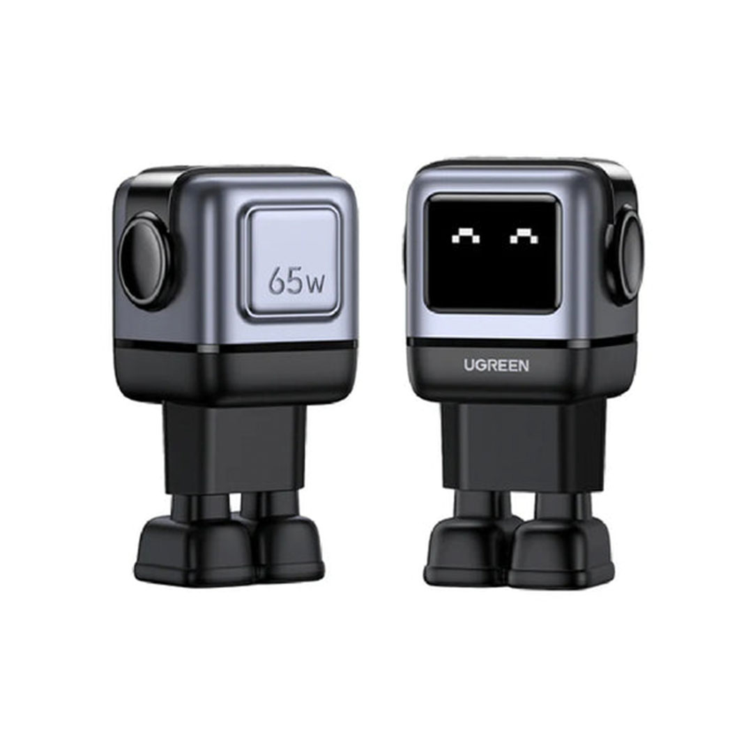 شاحن يوجرين نيكسود - 3 منافذ سريع - 65 وات - CD361 - أسود