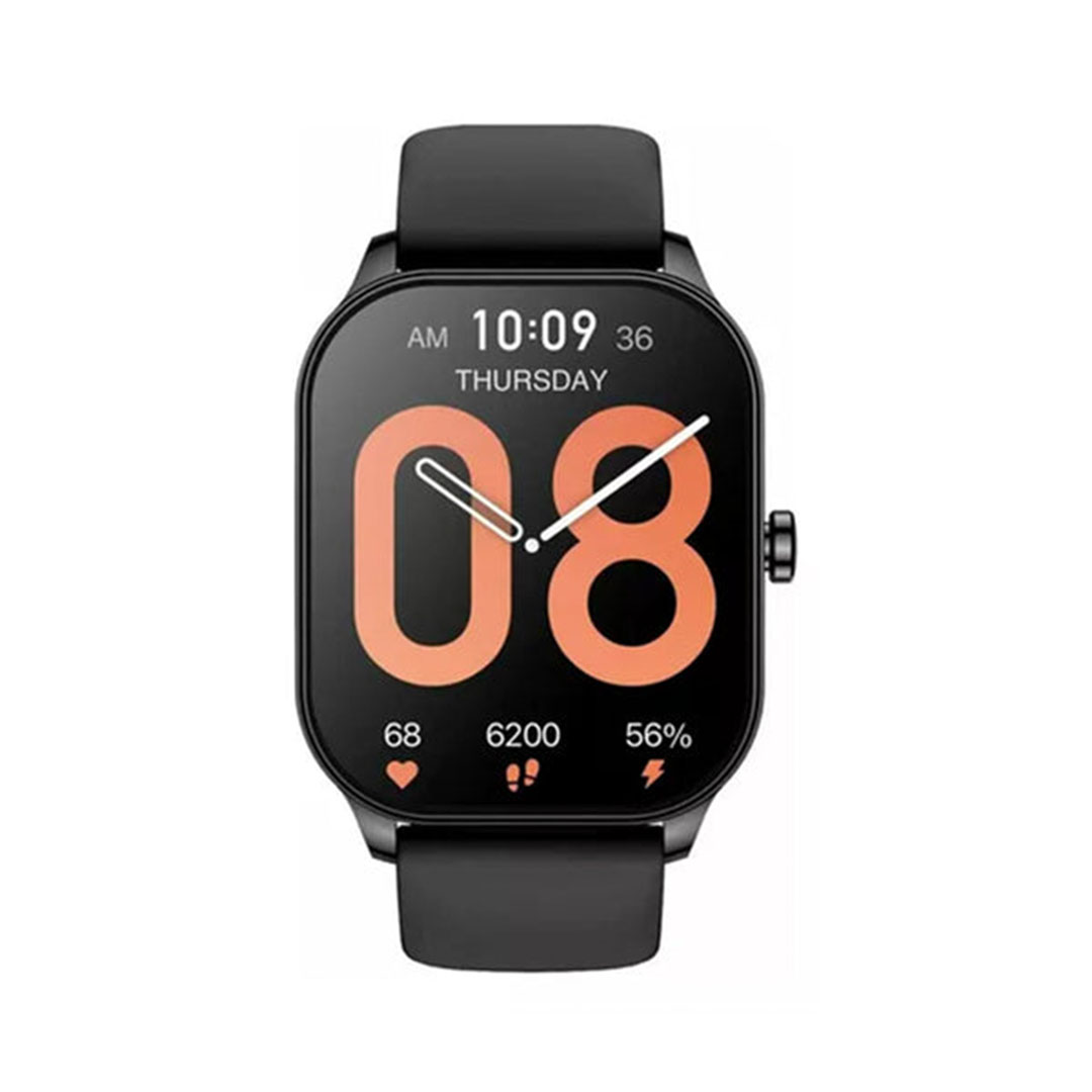 ساعة Amazfit الذكية POP 3S - AMOLED - أسود