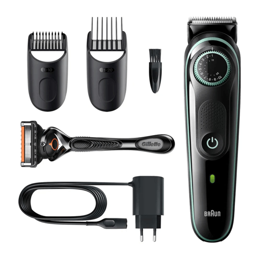 T3341 ماكينة حلاقة قابلة للشحن - اسود