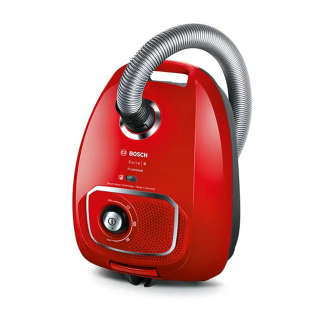 BGBS4PET1 مكنسة كهربائية - احمر - 600 وات